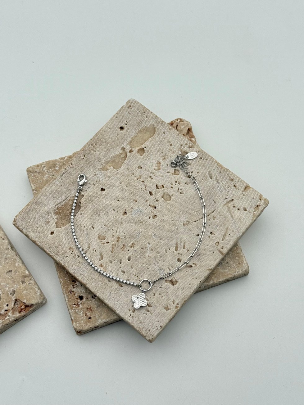 VIP Silver Renk Bileklik // BILEK-6607.BILEK-6607