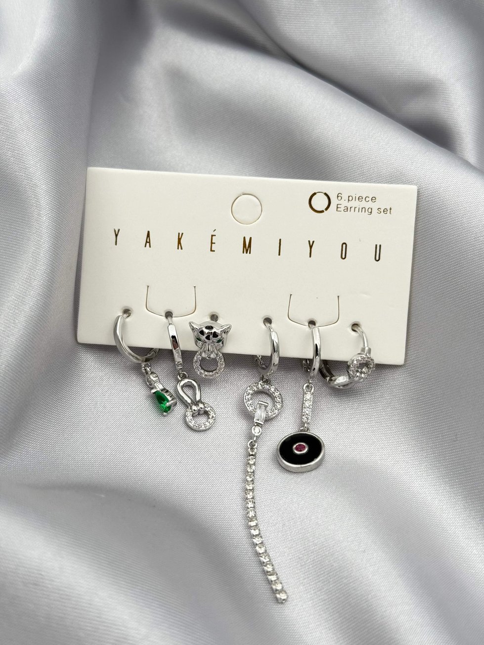 YAKEMIYOU 6'lı Set Küpe // ITHAL-3767.ITHAL-3767