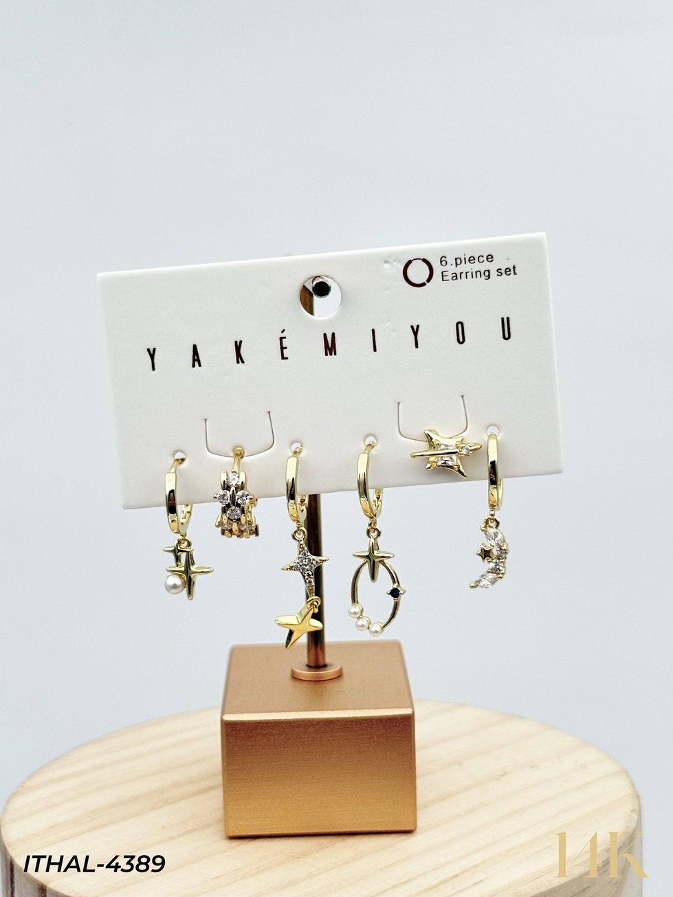 YAKEMIYOU 6'lı Set Küpe // ITHAL-4389ITHAL-4389