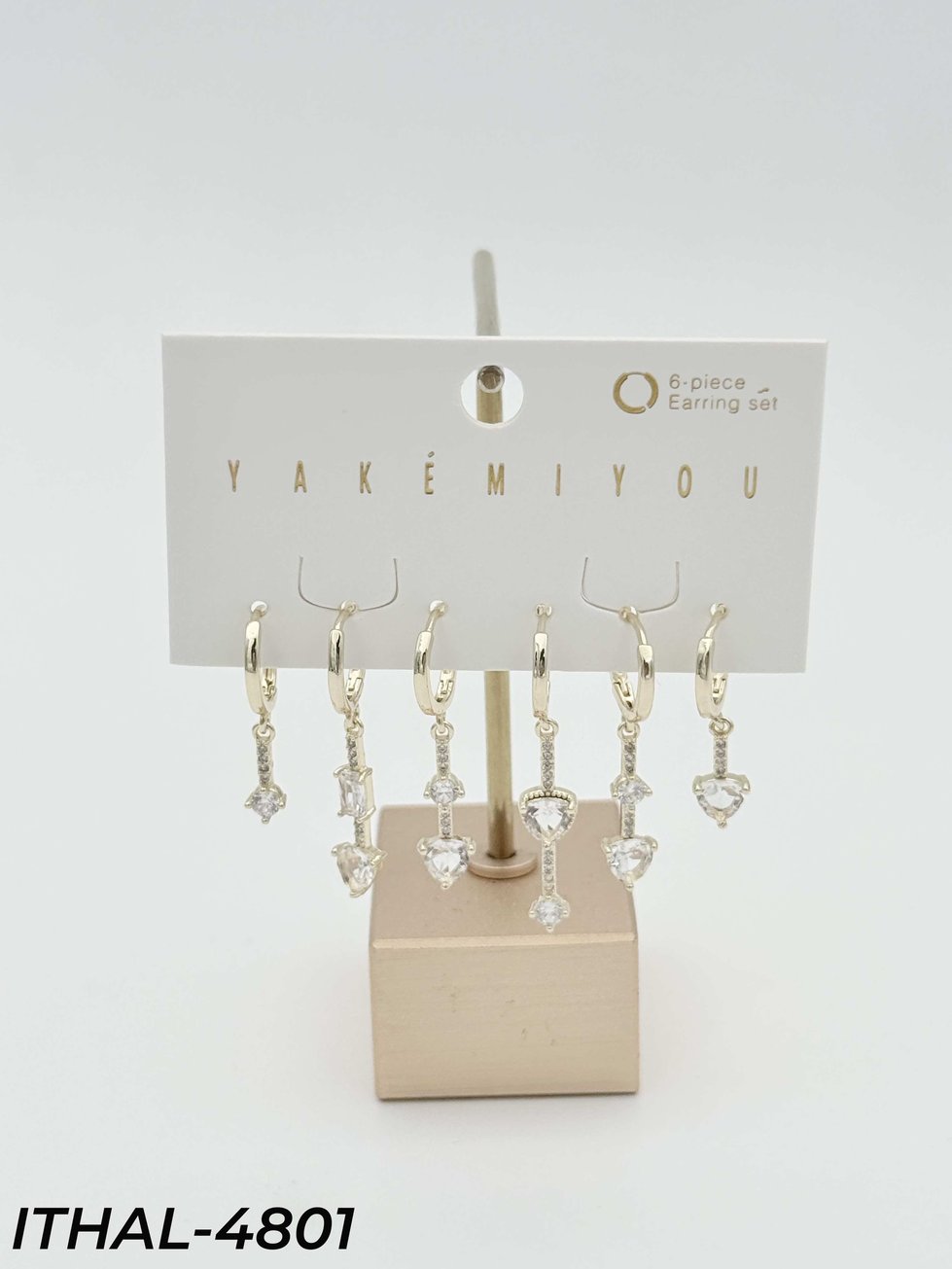 YAKEMIYOU 6'LI Set Küpe // ITHAL-4801ITHAL-4801
