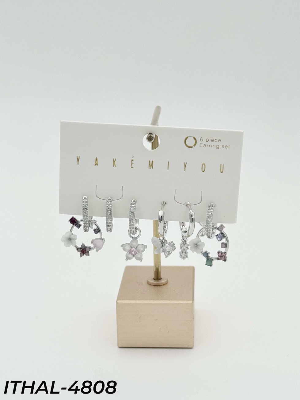 YAKEMIYOU 6'LI Set Küpe // ITHAL-4808ITHAL-4808