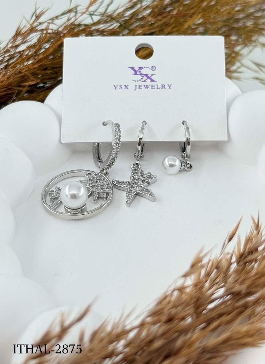 YSX 3'lü Set Küpe // ITHAL-2875.ITHAL-2875
