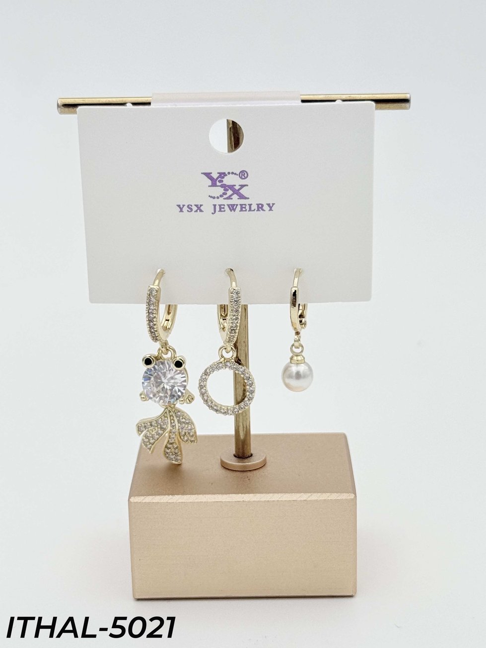 YSX 3'lü Set Küpe // ITHAL-5021ITHAL-5021