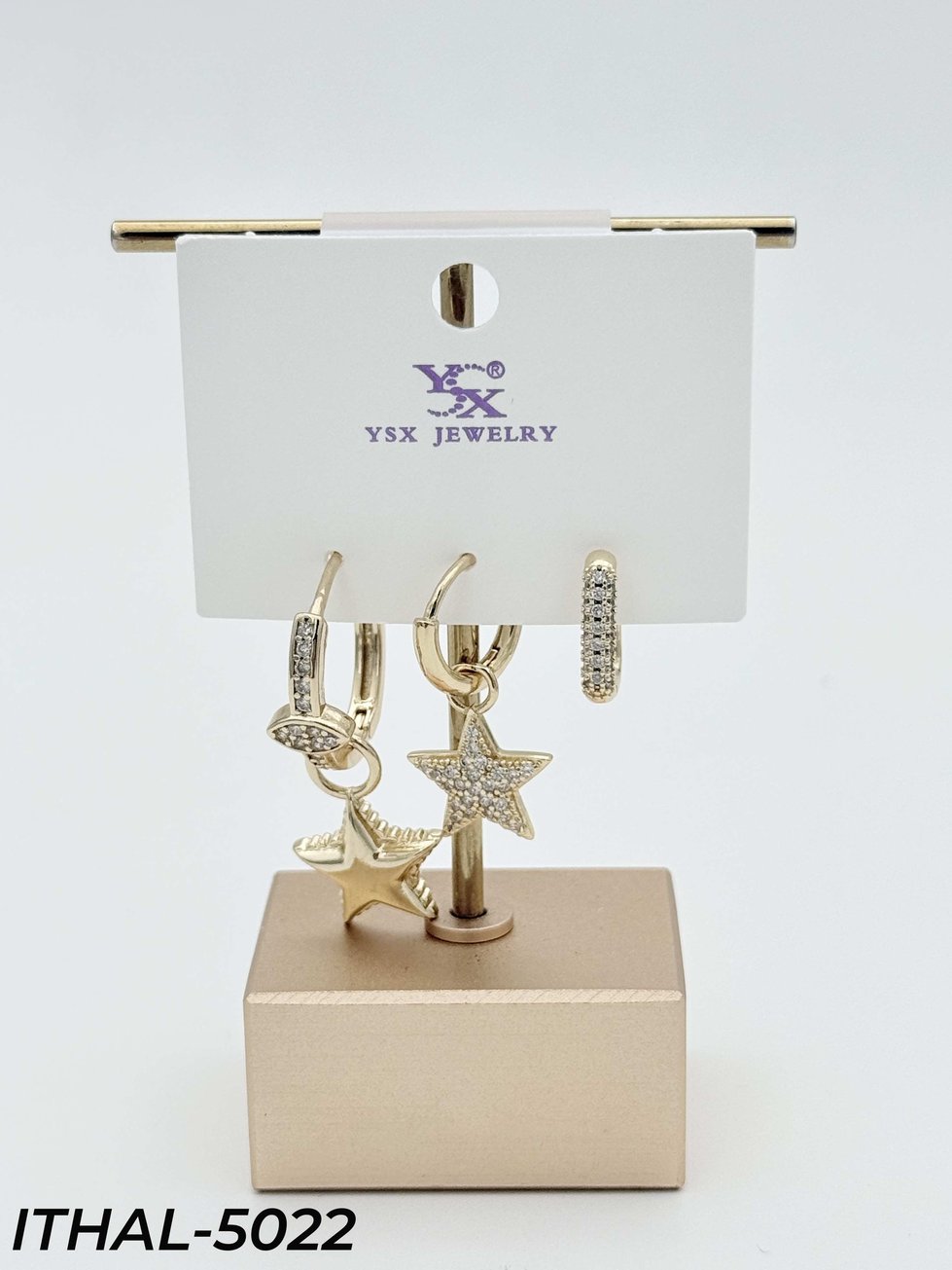 YSX 3'lü Set Küpe // ITHAL-5022ITHAL-5022