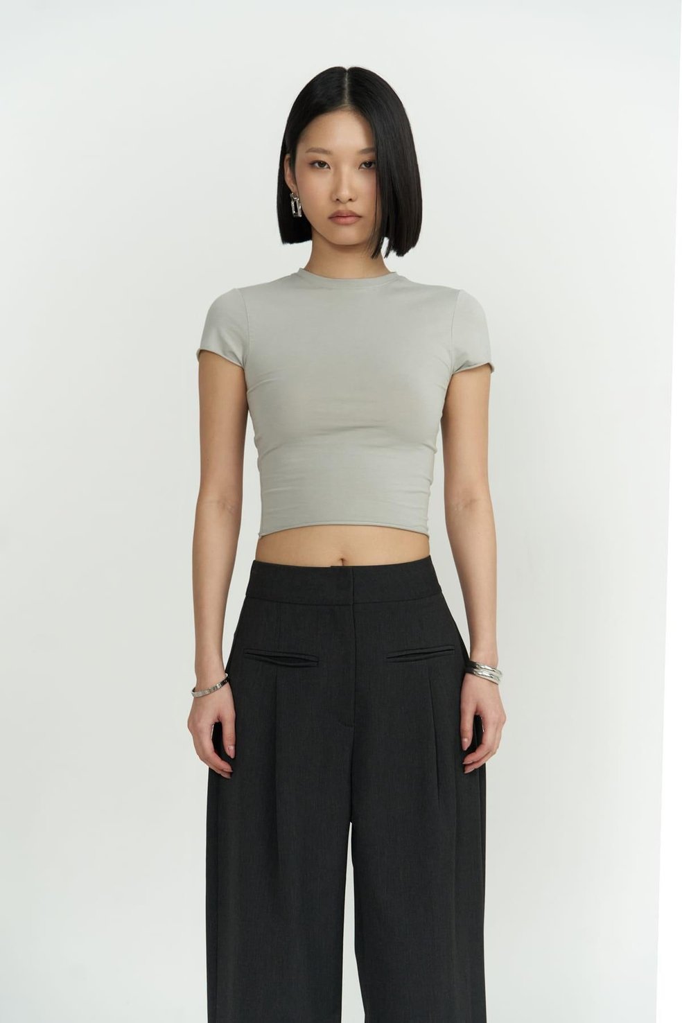 Werner Anthracite Palazzo Pants