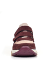 Rakerplus Hakiki Deri Pudra Bordo Çocuk Sneakers Spor Ayakkabı
