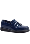 Rakerplus Lacivert Rugan Loafer Çocuk Okul Ayakkabısı