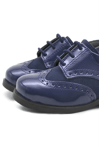 Rakerplus Titan Lacivert Rugan Klasik Erkek Bebek Ayakkabı