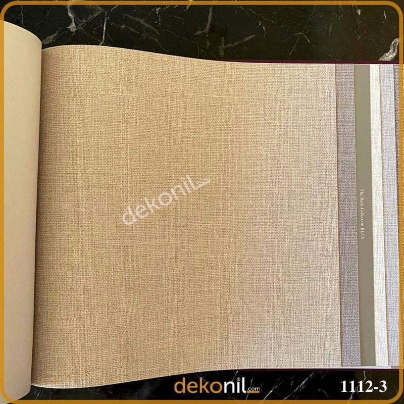 Adawall Beta Plain Wallpaper 1112-3 l Dekonil